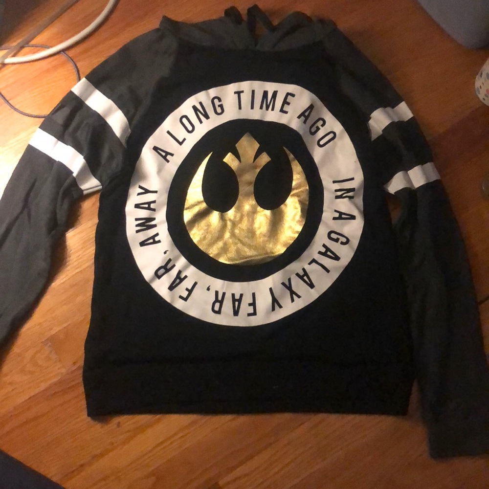 Star Wars sweatshirt. “ ...in a galaxy far away”